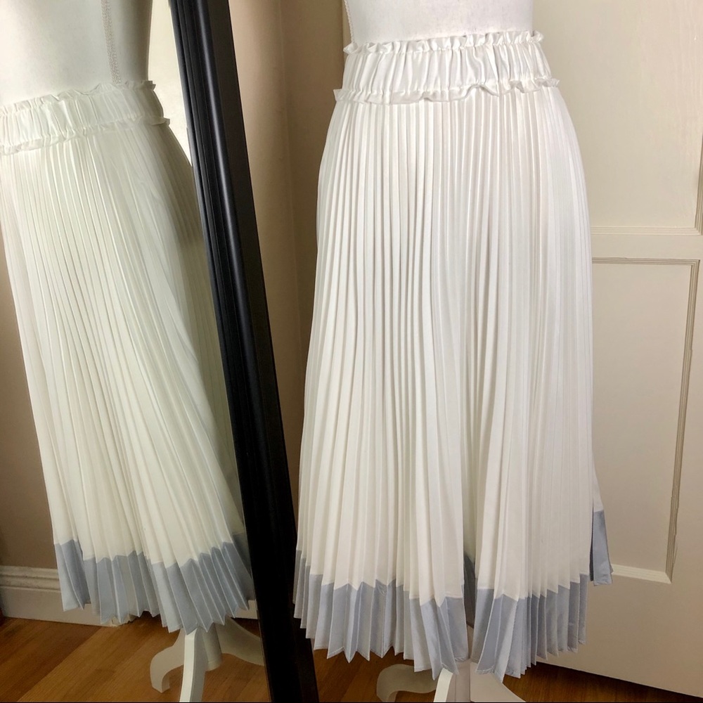 Clu Pleated Long Skirt NWOT